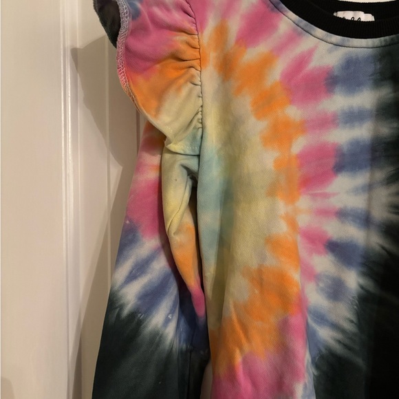 LOLA + THE BOYS rainbow tie dye ruffle set. Size 8. - Picture 12 of 15